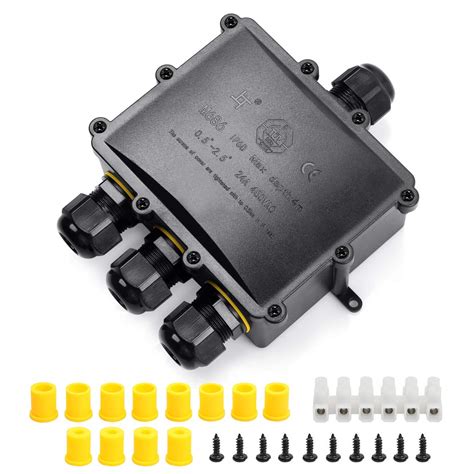 waterproof video junction box amazon|waterproof electrical junction box screwfix.